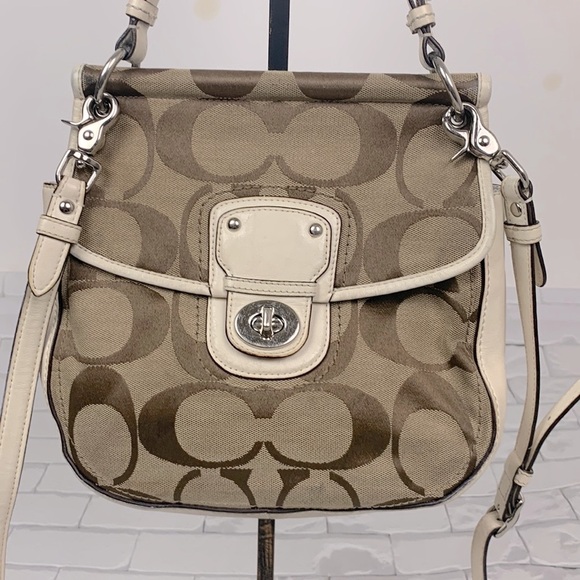 Coach 70th Anniversary Willis Signature C canvas leather crossbody Ltd Ed Willis - Picture 1 of 16